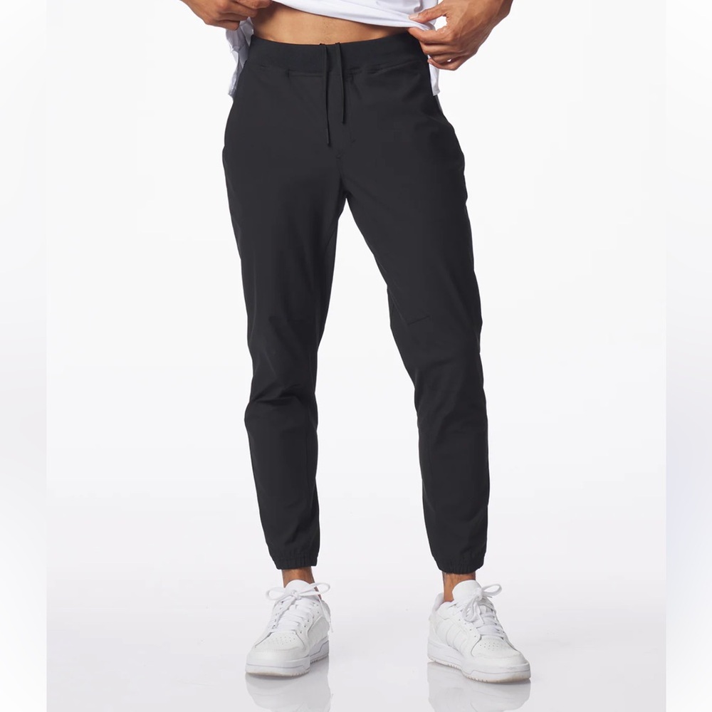 Legend Stretchy Jogger Pants Men’s Large Athleisure Dress Pants Black